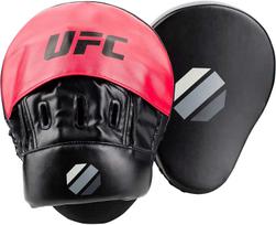 UFC UFC Curve Focus Mitt Black Punching Mitt After Mixed Martial Arts Martial Arts Karate Kickboxing BLACK×RED UHK-69754 juoda