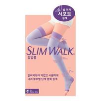 SLIM WALK Naktinės kompresinės ilgos kojinės (2 tipai) (SM/ML) [SLIMWALK]ML beige