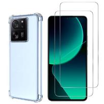 Shockproof Case for Xiaomi 13T - 13T PRO and 2 Tempered Glass Screen Protector Phonillico®
