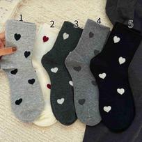 Women's Socks Mid-calf Socks Ladies' Pile Socks One Size