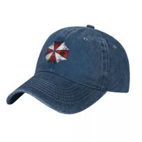 Umbrella Corp Beisbolo kepuraitė Medvilninės kepurės Kaubojiškos kepurės Unisex Adjustable tamsiai mėlyna spalva