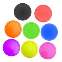8x Air Hockey Pucks Table Small Size Full Heavy for Kids Tables green