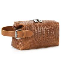 Genuine Leather Handbag Cowhide Casual Clutch Bag Large-capacity Portable Hand-held Storage Bag Toiletry Bag One Size ruda