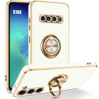 Case - Samsung - Galaxy S10e - Shockproof - Anti-Scratch - Luxury Soft TPU White balta