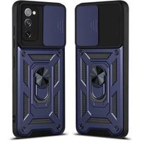 Protective Case - PROSHOP - for Samsung S20 FE - Reinforced Edge - Shockproof - Navy Blue mėlyna
