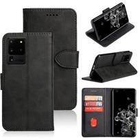 Case for Samsung Galaxy S20 Ultra - Black - PU Leather - Magnetic - Flip - Protector juoda