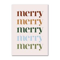 Christmas Tree Ball Decoration Poster Frosted Holly Winter Van Canvas Painting Snowflake Prints Decorative Home Room Picture 21cm×30cm NoFrame