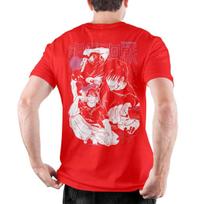 Humor Toji Fushiguro JJK Anime T-Shirt for Men Crew Neck 100% Cotton T Shirt Short Sleeve Tee Shirt 5XL Clothes S raudona