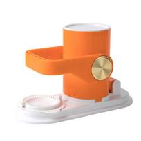 Dumpling Skin Maker 2 in 1 Multifunctional Manual Dumpling Maker Machine for Home Kitchen oranžinė
