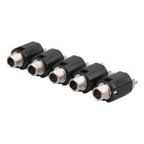 6.35mm Electric Guitar Audio Socket Improve Signal 3 Pin Stereo Welded Plug Guitar Audio Socket