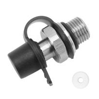 CO2 Inflation Connector M10x1 Male Stainless Steel Soda Water Bottle Parts with Gasket