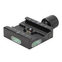 50 mm Aliuminio Lydinio Universalus Rutulinis Galvutė Greito Atleidimo Plokštelės Gnybtas Greitas Konvertavimas black