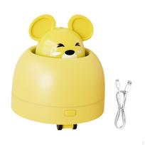 Interactive Cat Toy Mice Fun Electronic, Smart, Retractable Head, Indoor Automatic Moving geltona