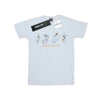 Disney Mens Frozen 2 Olaf Shape-Shifter T-Shirt XXL balta