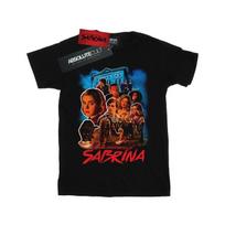 The Chilling Adventures Of Sabrina Womens/Ladies Sabrina Homage Cotton Boyfriend T-Shirt juoda