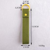 Cotton Keychain Lanyard Car Keys Canvas Strap Keyring Schoolbag Backpack Pendent Key Chain Wrist Straps