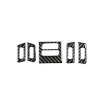 For BMW 3 Series E90 E92 E93 2005-2012 Low profile Carbon Fiber Air Vent Outlet Decorative Paste