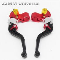 22mm Universal CNC Motorcycle Brake Clutch Levers/drum Brake Left And Right For Honda Yamaha Kawasaki Suzuki One Pair
