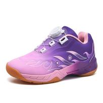 2025 ravers new competition special rotating button children's badminton shoes boys and girls training shoes tennis shoes 30