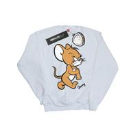 Tom and Jerry Womens/Ladies Angry Mouse Sweatshirt XL balta