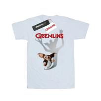 Gremlins Womens/Ladies Gizmo Shadow Cotton Boyfriend T-Shirt S balta