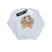 Disney Womens/Ladies Mickey Mouse Thanksgiving Turkey Costume Sweatshirt L balta