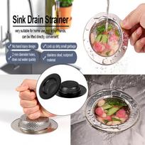 Virtuvės kriauklės nutekėjimo sietelis Efektyviai pakeičia nerūdijančio plieno kamštelį Plaukų gaudyklę auksas