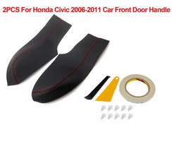 Durų skydelio porankio odinės apsaugos užvalkalas Honda Civic 8 kartai 2006-2011