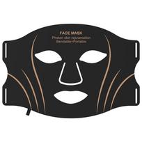 LED Photonic Rejuvenating Facial Mask with Silicone Large Panel beige