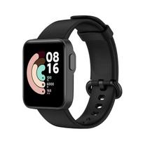 Silikoninė apyrankė Xiaomi Mi Watch Lite laikrodžiui, Globali versija, Pakeičiama laikrodžio apyrankė correa mi watch lite Redmi Watch apyrankė xiaomi mi watch lite juoda