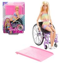 Barbie Fashionista Colorful Romper with Wheelchair [Dress-Up Doll] [Ages 3 and Up] HJT13