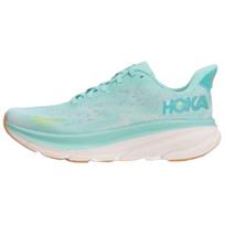 HOKA ONE ONE Clifton 9 Seafoam Aqua Breeze Women's 1127896-SMQ 38.5 white