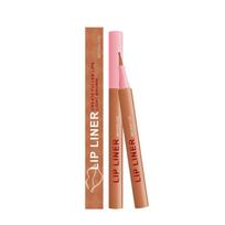 AMZ Waterproof Lip Liner | Long-Lasting Matte Finish, Lip Line Definition, Water & Oil Resistant, Easy-to-Apply Makeup, Lip Crayon 3g šviesiai ruda spalva