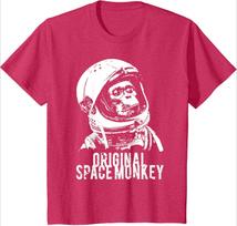Original Space Monkey Funny Sarcastic Humor design100 cotton summer Oneck short sleeve casual printed mens Tshirt S