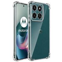 Dėklas Motorola Moto G67/Moto G77 - Smūgiams atsparus, minkštas skaidrus TPU apsauginis dėklas Phonillico®