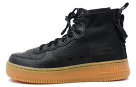 Nike SF Air Force 1 Mid Black Gum GS AJ0424-001 35.5