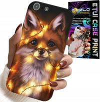 Etui Do Iphone 5 / 5S / 5C - Słodki Lisek Zwierzęta Leśne Case +Szkło