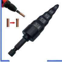 5 in 1 Copper Tube Expander Tool for Air Conditioning Refrigeration HVAC Copper Pipe Flaring Expansion Drill Bit Set for Copper Tubing One Size