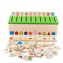 Montessori Kūdikių Vaikų Žaislai Mediniai Dėlionės Žaislas Vaikams Intelektas Mokymasis Matematika