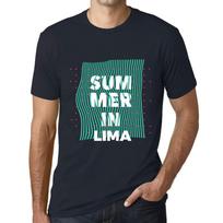 Men's Graphic T-ShirtSummer In LIMA XS balta