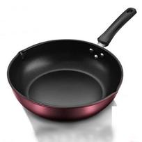 Nelipnus Wok Buitinis puodas ir keptuvės Šeimai Vakarienė Wok Stalo reikmenys Buitinė keptuvė Keptuvė 26cm violetinė