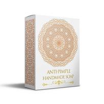 Rankų darbo muilas nuo spuogų (115 g), Muilas nuo spuogų, Heilen Biopharm 6 beige