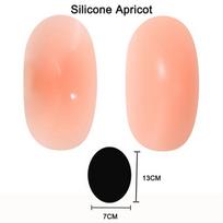 FINETOO  Ladies Clothing Silicone Shoulder Pads Non-slip Shoulders Invisible Breathable Reusable 1 Pairs Transparent And Skin Tone ONE SIZE beige