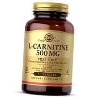 L-karnitinas, L-karnitinas 500, Solgar 30 tab. (02313006) 60tab