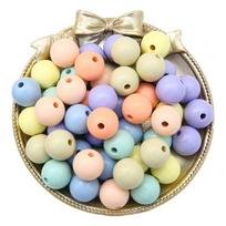 30 g akrilo kieto makarono karoliukų, skirtų „pasidaryk pats“ kaklo papuošalams, apyrankėms, auskarams papuošalams gaminti, amatų reikmenims 8mm 115pcs įvairiaspalvis