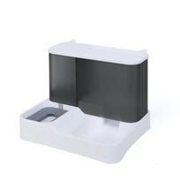 Pet Cat Dog Feeding Watering Supplies Automatic Feeder for Cats Food Dispenser Drink Water Bowl 2 In 1 Large Capacity Products juoda