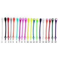 Lazy Shoelaces Convenient Creative Elastic 12PCS/Pack High Quality Popular Portable Shoelaces Silicone Casual Colourful Sports 19