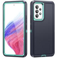 Anti -Dust Best Protection Back Case For Samsung Galaxy A54 5g A14 A13 A53 A04s S23 Ultra S22 Plus Cell Phone Cover Funda for Galaxy A04S tamsiai mėlyna spalva