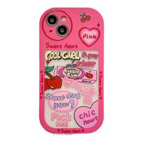 Mielas mados smūgiams atsparus vyšnių smūgiams atsparus telefono dėklas, skirtas iPhone 13 12 11 Pro Max Xr X Xs minkštas skaidrus TPU galinis dangtelis For iPhone 13Pro Max