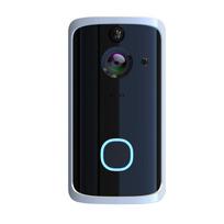 Belaidis durų skambutis 720P išmanusis WIFI durų skambutis vaizdo durų skambutis nuotolinio namų stebėjimo vaizdo balso balso domofono palaikymas 64G TF kortelėAA Doorbell camera
